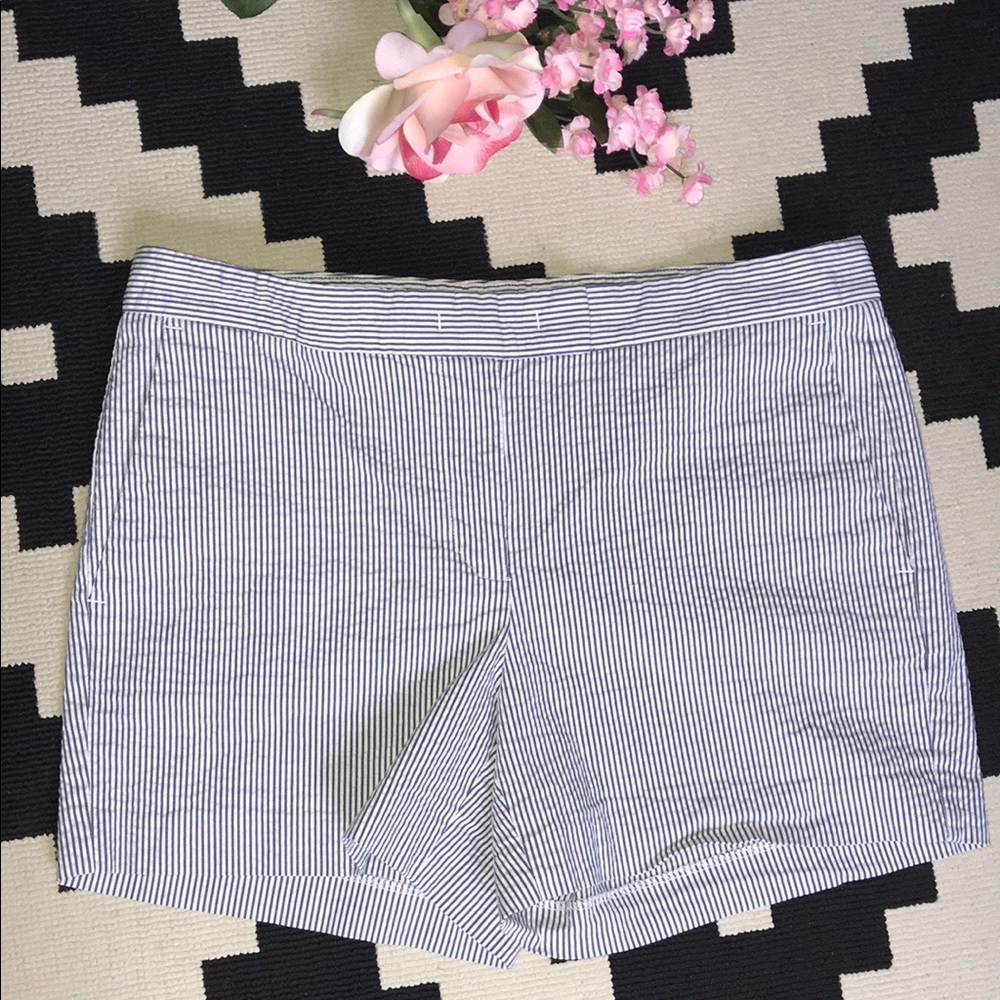 Ann Taylor striped shorts